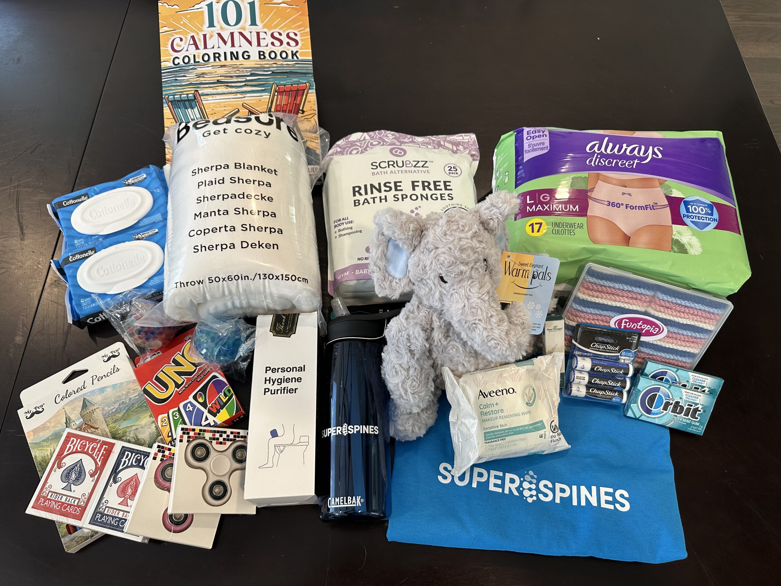 Super Spines Charity Basket 6